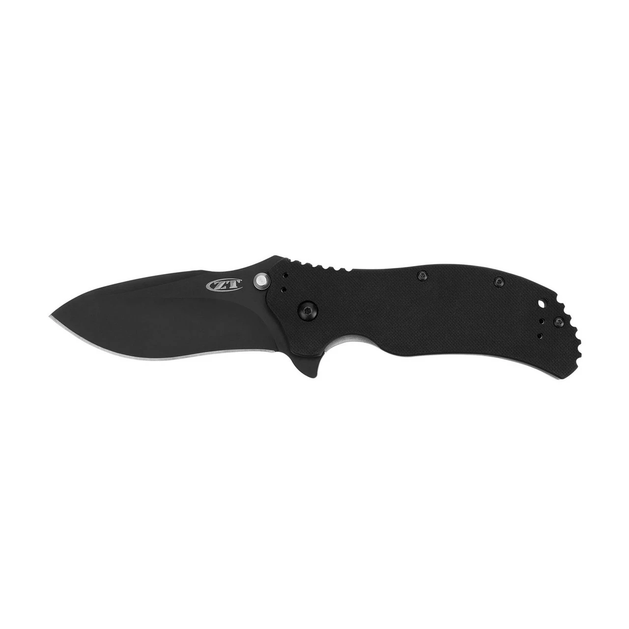 ZERO TOLERANCE 0350 3.25in Black Drop Point Black G-10 Handle Spring Assisted Folding Knife (0350) 3 ZERO TOLERANCE 0350 3.25in Black Drop Point Black G-10 Handle Spring Assisted Folding Knife (0350)