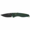 SOG Aegis AT 3.13in Black Drop Point Green GRN Handle Assisted Folding Knife (11-41-04-41) -THE BLADE BAR Sales 11 41 04 41 vertical image 35210 09764.1664899292