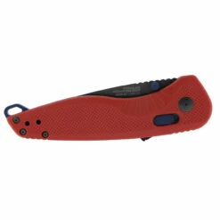 SOG Aegis AT Tanto 3.25in Black Tanto Red G-10 Handle Assisted Folding Knife (11-41-08-41) -THE BLADE BAR Sales 11 41 08 41 product alt 4 93425 94857 64501.1664899421