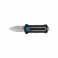 KERSHAW Kapsule 1.9in Satin Spear Point Black GFN Handle Out The Front Knife (1190)