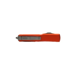MICROTECH Ultratech 3.4in Satin Drop Point Orange Aluminum Handle Automatic Out-The-Front Knife (121-4OR) 9 MICROTECH Ultratech 3.4in Satin Drop Point Orange Aluminum Handle Automatic Out-The-Front Knife (121-4OR) -THE BLADE BAR Sales 121 4 OR.4 49571.1664292383