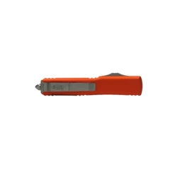 MICROTECH Ultratech 3.4in Satin Dagger Orange Aluminum Handle Automatic Out-The-Front Knife (122-4OR) 9 MICROTECH Ultratech 3.4in Satin Dagger Orange Aluminum Handle Automatic Out-The-Front Knife (122-4OR) -THE BLADE BAR Sales 122 4 OR.4 05653.1664291727