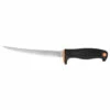 KERSHAW Clearwater 7in Satin Trailing Point Black And Orange Polymer Handle Fillet Knife (1257) -THE BLADE BAR Sales 1257 profile 1 06158.1645460627