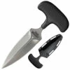 COLD STEEL Safe Maker I 4.5in Stonewash Dagger Black Kray-Ex Polymer Handle Fixed Blade Knife (12DBST) -THE BLADE BAR Sales 12bdst 14668.1614351526