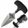 COLD STEEL Safe Maker II 3.25in Satin Dagger Black Kray-Ex Polymer Handle Fixed Blade Knife (12DCST) -THE BLADE BAR Sales 12dcst 1 47071.1614351434