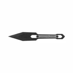 KERSHAW Inverse 2.6in Black Spear Point Gray Polymer Handle Fixed Blade Knife (1397)