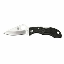 SPYDERCO Ladybug 3 1.94in Satin Clip Point Black G10 Handle Folding Knife (LBKP3) -THE BLADE BAR Sales 140594 default l 1024x1024 51412.1644611680