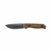 BENCHMADE Saddle Mountain Skinner 4.20in Stonewash Drop Point Brown Richlite Handle Fixed Blade Knife With Black And Orange Boltaron Sheath (15002-1) -THE BLADE BAR Sales 15002 1 03 41140.1683814765