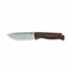 BENCHMADE Saddle Mountain Skinner 8.70in Stonewash Drop Point Brown Wood Handle Fixed Blade Knife (15002) -THE BLADE BAR Sales 15002 03 36567.1643664255