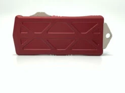 MICROTECH Exocet 1.98in Stonewash Dagger Merlot Red Aluminum Handle Automatic Out-The-Front Knife (157-10MR) -THE BLADE BAR Sales 157 10MR3 97360.1614283015