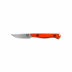 BENCHMADE Flyway 2.7in Satin Standard Orange G-10 Handle Fixed Blade Knife With Boltaron Sheath (15700)