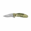 KERSHAW Scallion 2.25in Satin Clip Point Blade Camo Aluminum Handle Spring Assisted Knife (1620C) -THE BLADE BAR Sales 1620c profile 38008.1645538667