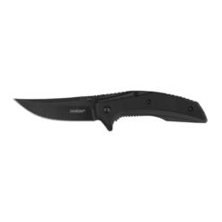 KERSHAW Outright 3in Black Trailing Point Black G10 Handle Assisted Folding Knife (8320BLK)