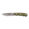 KNIVES OF ALASKA 3.75in Bead Blasted Drop Point OD Green G10 Handle Fixed Blade Knife With Leather Sheath (00330FG) 2 KNIVES OF ALASKA 3.75in Bead Blasted Drop Point OD Green G10 Handle Fixed Blade Knife With Leather Sheath (00330FG) -THE BLADE BAR Sales 1 77415.1682017223