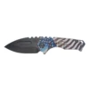 MKT Praetorian Genesis T 3.8in Black Drop Point American Flag Titanium Handle Manual Folding Knife (00020) -THE BLADE BAR Sales 1 96716.1682956623