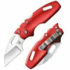 COLD STEEL Tuff Lite 2in Satin Wharncliffe Red Griv-Ex Polymer Handle Folding Knife (20MTR) -THE BLADE BAR Sales 20MTR 1 58881.1607300818 15452.1648228188