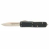 MICROTECH UTX-85 II 3.125in Stonewash Drop Point Black Aluminum Handle Automatic Out-The-Front Knife (231II-10S) -THE BLADE BAR Sales 231II 10S.1 13721.1639506782