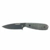 BRADFORD KNIVES Guardian 3.5 3.5in DLC Black Drop Point Black Micarta Handle Fixed Blade Knife (3.5S-101B-M390)