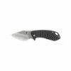 GERBER Kettlebell 2.5in Stonewash Clip Point Gray Aluminum Handle Folding Knife (30-001496) -THE BLADE BAR Sales 30 001496.1 43857.1614287914