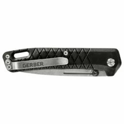 GERBER Zilch 3.12in Stonewash Drop Point Black FRN Handle Folding Knife (30-001878) 6 GERBER Zilch 3.12in Stonewash Drop Point Black FRN Handle Folding Knife (30-001878) -THE BLADE BAR Sales 30 001878 GerberAmericas Z Zilch Black L1 90198.1644331030