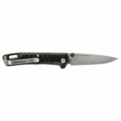 GERBER Zilch 3.12in Stonewash Drop Point Black FRN Handle Folding Knife (30-001878) 7 GERBER Zilch 3.12in Stonewash Drop Point Black FRN Handle Folding Knife (30-001878) -THE BLADE BAR Sales 30 001878 GerberAmericas Z Zilch Black L2 64357.1644331030