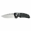 HOGUE EX01 3.5in Stonewash Drop Point Black Aluminum Handle Folding Knife (34170) -THE BLADE BAR Sales 34170 33492.1664891649
