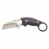 HOGUE EX-F03 2.25in Stonewash Hawkbill Purple G-10 Handle Folding Knife (35328)