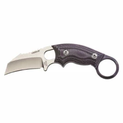 HOGUE EX-F03 2.25in Stonewash Hawkbill Purple G-10 Handle Folding Knife (35328)