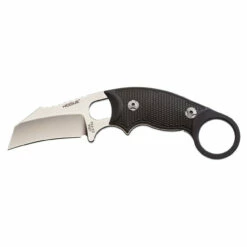 HOGUE EX-F03 2.25in Stonewash Hawkbill Black G10 Handle Fixed Blade Knife (35329)