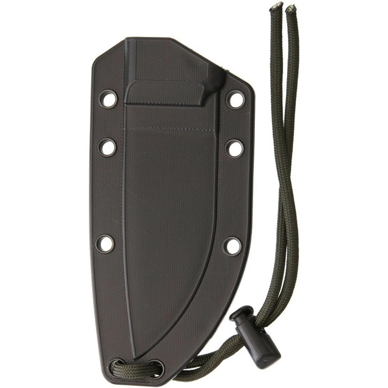 ESEE Model 3 3.88in Black Drop Point Black/Gray G10 Handle Fixed Blade Knife With Black Molded Sheath (3P-MB-B002) 4 ESEE Model 3 3.88in Black Drop Point Black/Gray G10 Handle Fixed Blade Knife With Black Molded Sheath (3P-MB-B002) - Image 2