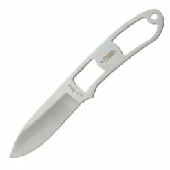 KA-BAR Dozier Skeleton 2.62in Satin Drop Point Stainless Steel With Polymer Sheath Fixed Blade Knife (4073BP)
