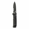 BENCHMADE Black Class Casbah 3.4in Serrated Edge S30V Steel Black Blade Grivory Black Handle Push Button Opening Knife (4400SBK) -THE BLADE BAR Sales 4400SBK pic1 97406.1614369251
