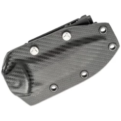 MICROTECH Socom Alpha Mini 3.75in Stonewash Serrated Clip Point Black G-10 Handle Fixed Blade Knife With Carbon Fiber Sheath (113M-11) 9 MICROTECH Socom Alpha Mini 3.75in Stonewash Serrated Clip Point Black G-10 Handle Fixed Blade Knife With Carbon Fiber Sheath (113M-11) -THE BLADE BAR Sales 4 27398.1683753623