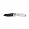 BENCHMADE Mini Bugout 2.82 Black Drop Point White Grivory Handle Folding Knife (533BK-1) 2 BENCHMADE Mini Bugout 2.82 Black Drop Point White Grivory Handle Folding Knife (533BK-1) -THE BLADE BAR Sales 533 white 03 1 16140.1614196680