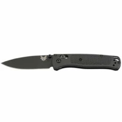 BENCHMADE Bugout 3.24in Black Drop Point Black CF-Elite Handle Folding Knife (535BK-2)