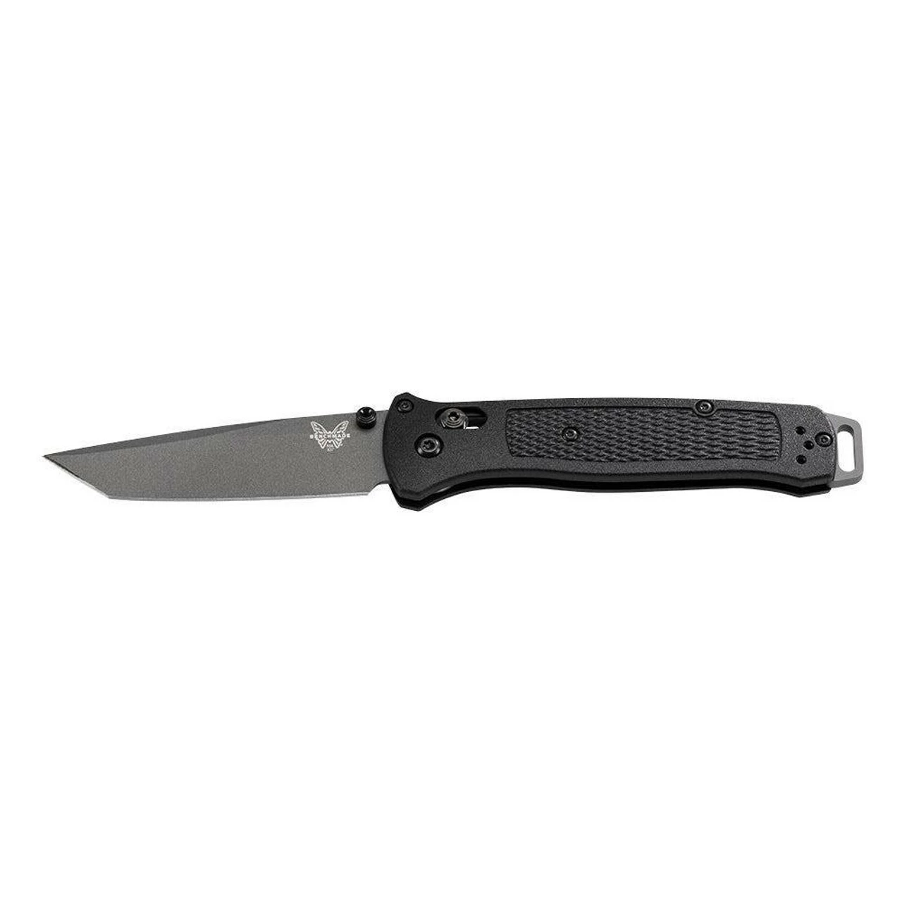 BENCHMADE Bailout 3.38in Gray Tanto Black Grivory Handle Folding Knife (537GY) 3 BENCHMADE Bailout 3.38in Gray Tanto Black Grivory Handle Folding Knife (537GY)