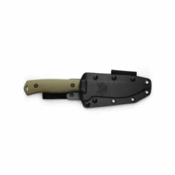 BENCHMADE Anonimus 5in Gray Drop Point OD Green G-10 Handle Fixed Blade Knife With Kydex Holster (539GY) -THE BLADE BAR Sales 539gy anonimous 03 29747.1682787177