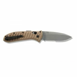 BENCHMADE Auto Presidio II 3.72in Gray Coated Drop Point Bronze Aluminum Handle Automatic Folding Knife (5700SGY-1) 7 BENCHMADE Auto Presidio II 3.72in Gray Coated Drop Point Bronze Aluminum Handle Automatic Folding Knife (5700SGY-1) -THE BLADE BAR Sales 5700sgy 1 04 65394.1643658874
