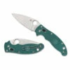 SPYDERCO Manix 2 Lightweight 3.4in Satin Drop Point Blue FRCP Handle Folding Knife (C101PCBL2) -THE BLADE BAR Sales C101PCBL2 Both 30971.1663679537