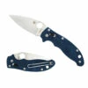 SPYDERCO Manix 2 3.37in Satin Drop Point Dark Blue FRCP Handle Manual Folding Knife (C101PDBL2) -THE BLADE BAR Sales C101PDBL2 Both 89994.1644596020