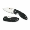 SPYDERCO Efficient 3.0in Satin Drop Point Black G-10 Handle Folding Knife (C216GP) -THE BLADE BAR Sales C216GP Both 91770.1644933324