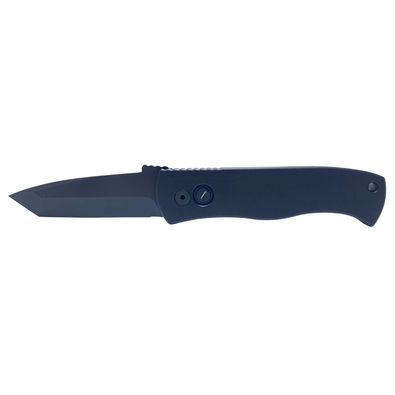 PRO-TECH / EMERSON CQC7 3.25in Black Tanto Chisel Grind Black Aluminum Handle Automatic Folding Knife (E7T-OPERATOR) 3 PRO-TECH / EMERSON CQC7 3.25in Black Tanto Chisel Grind Black Aluminum Handle Automatic Folding Knife (E7T-OPERATOR)