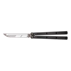 SQUID INDUSTRIES Krake Raken V2.5 Stonewash With Black Aluminum Handle Butterfly Trainer (KRAKETRNRBLK)