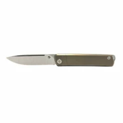 MKT Gentleman Jack 3.1in Tumbled Drop Point Bronze Titanium Handle Folding Knife (MK211STQ-36A1-TSQ3-Q4)