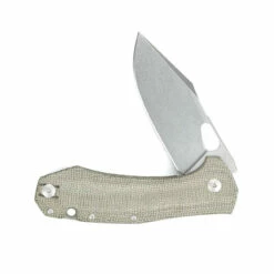 GIANTMOUSE Grand 3.31in Stonewash Clip Point Blade Green Micarta Handle Folding Knife (AGGM) 8 GIANTMOUSE Grand 3.31in Stonewash Clip Point Blade Green Micarta Handle Folding Knife (AGGM) -THE BLADE BAR Sales ProfileShots Edit 2 1160x 06404.1664818859