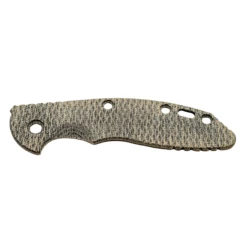 HINDERER XM-18 3.5in Skinny Textured Black Micarta Scale (RHK2ABM32)