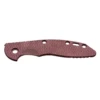 HINDERER XM-18 3.5in Skinny Textured Burgundy Micarta Scale (RHK2ABYM32) -THE BLADE BAR Sales RHK2ABYM32 73409.1667842209