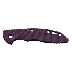HINDERER XM-18 3.5in Textured Purple G10 Scale (RHK2APU2)