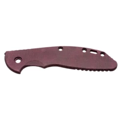 HINDERER XM-24 4in Smooth Burgundy Micarta Scale (RHK2CBYM1)