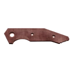 HINDERER Halftrack Smooth Burgundy Micarta Scale (RHK2HBYM)